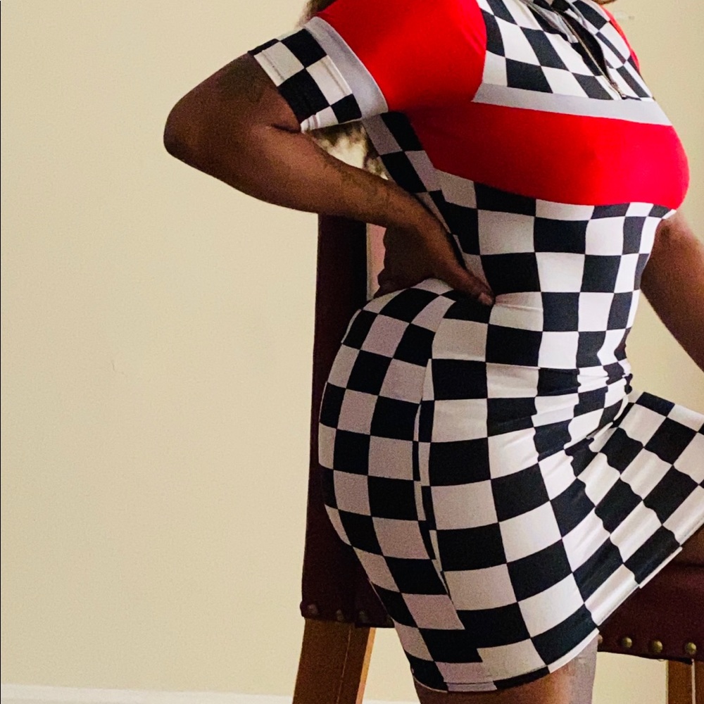 Race Me Bodycon dress